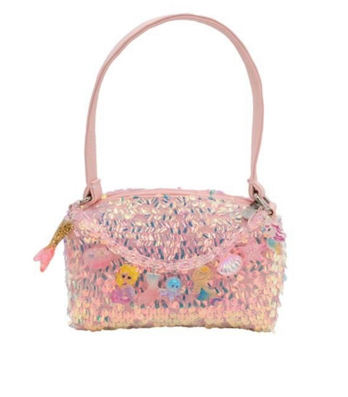 Mermaid Sequin Charm Bag